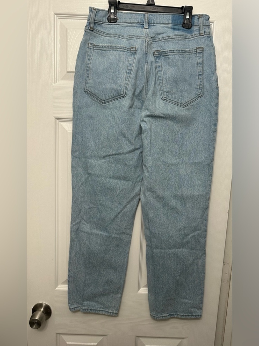 Abercrombie & Fitch Women’s The 90s Straight Ultra High Rise Curve Love 30/10s - Picture 3 of 3